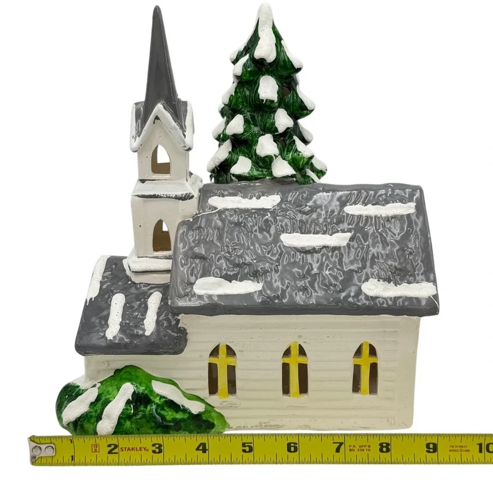 Department‎ Dept 56 Snowhouse Series Countryside Church 1984 Lighted Village